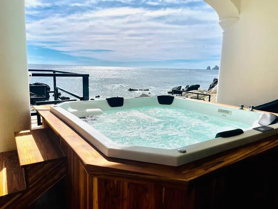 Beach Front Casa Bruma Jacuzzi With Massage Cabo San Lucas Villa